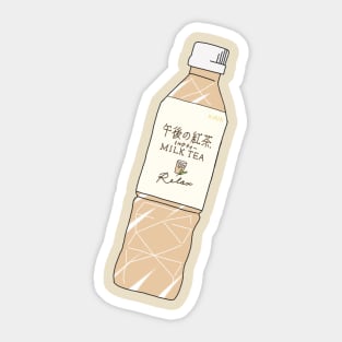 Milk Tea Soft Drink Sticker